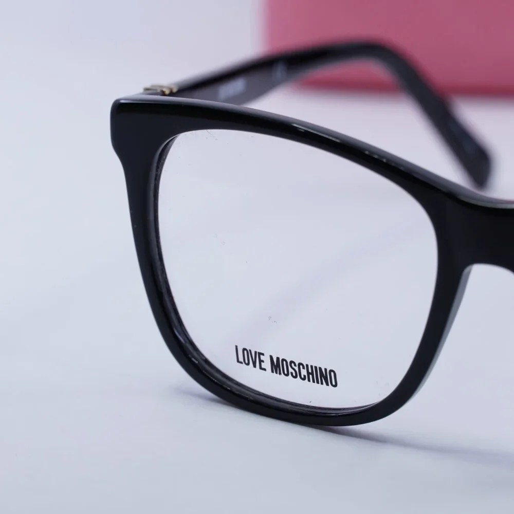 New Moschino MOL520 0807 00 Eyeglasses - Black Frame 52mm - Lowest price!